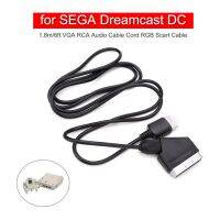 RGB Scart สายเชื่อมต่อทีวี Audio วิดีโอตะกั่วสำหรับสายต่อเซก้าดรีมเคสคอนโซล