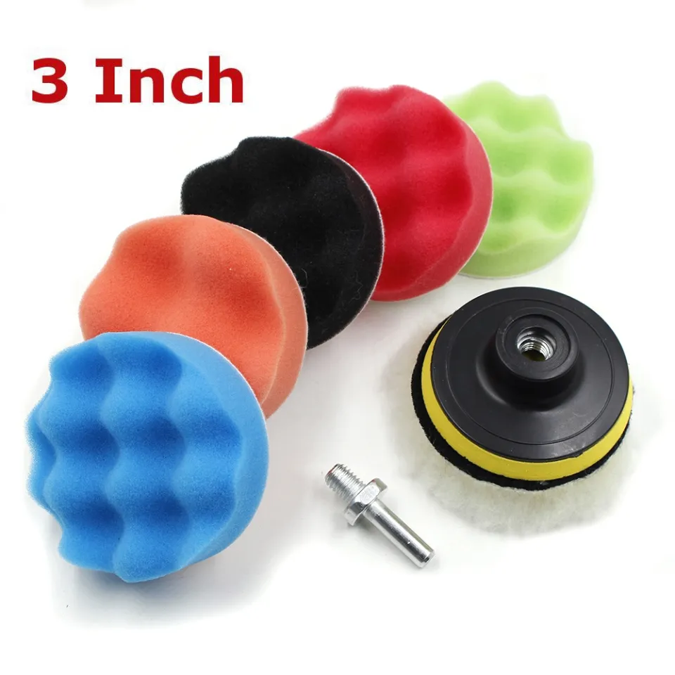 3/5/6/7 Inch Car Polishing Kit Polish Pad Car Polish Buffing Pad Abrasive  Disc