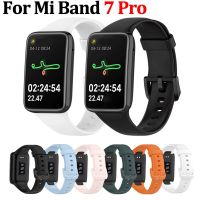 Strap for Xiaomi Mi Band 7 Pro Smart Sports Bracelet Silicone Replacement Wristband for Miband 7 Pro Wristband Watch Accessories Mobile Accessories