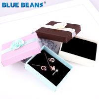 ●卐✌ Gift Boxes Square jewelry organizer shape box Engagement Ring For Earrings Necklace Bracelet Display Holder rose flower new gold