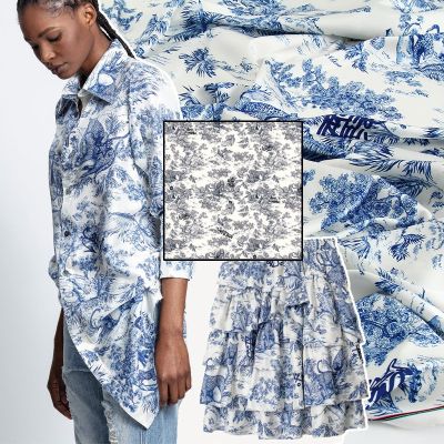 Brand Fashion Designer Stretch Satin Fabric Cloth Meter Material Cheetah Printed Dress Clothing DIY Sew Fabrics Wholesale Cloth