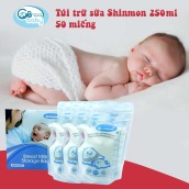Túi trữ sữa Shinmom cao cấp 250ml có vòi rót Chính hãng