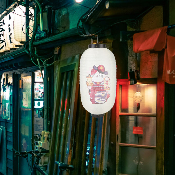 คลังสินค้าพร้อม-10นิ้วสไตล์ญี่ปุ่น-lucky-cat-lantern-pub-ร้านอาหาร-chochin-bar-decor