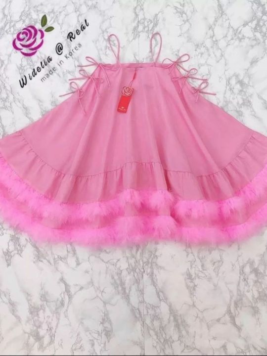 p010-087-pimnadacloset-pink-feather-mini-dress