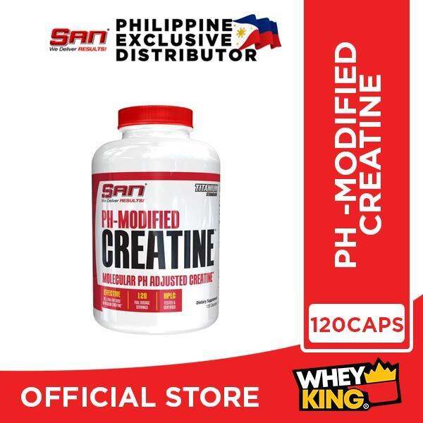 Nutrition Library San Ph Modified Pure Creatine Hydrochloride Zero Water 120 Capsules Lazada Ph 6398