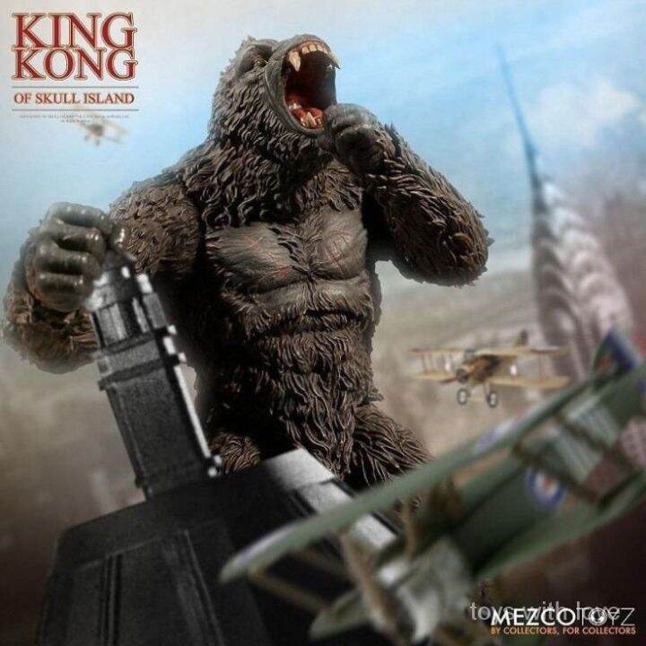 King Kong Godzilla Ann Darrow Skull Island Gorilla Action Figure Model ...