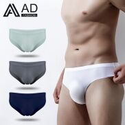 ADFASHION Quần Lót Không Đường May Gợi Cảm 3D Lụa Băng Cho Nam Đồ Lót