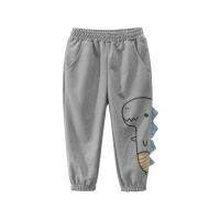 New product children’s school children’s pants, boys’ thin anti-mosquito pants, trousers, dinosaur print