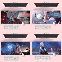 [READY STOCK]GanYu mouse pad#Genshin impact#mousepad large anime gaming#Computer Laptop Large Colorful Mousepad Game Mice Mat mousepad Smooth Surface, Non-Slip Rubber Base, and Anti-Fraying Stitched Edges 原神胡桃鼠标垫