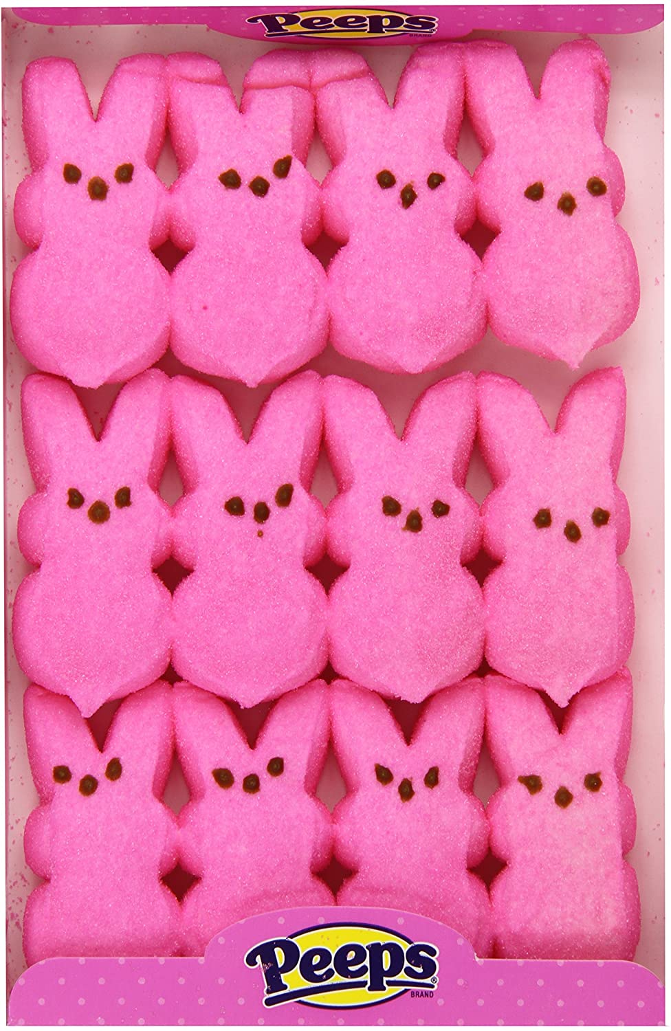 1X BLUE PEEPS Bunny Original Flavor Marshmallow Candy 6" Plush Gift Set 