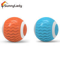 SUNNELady ของเล่นลูกบอลไฟฟ้าแมวสุนัข,บอลกลิ้งอัจฉริยะไฟ LED เซ็นเซอร์หลีกเลี่ยงอุปสรรคในตัวสำหรับลดความวิตกกังวล Relief ความเบื่อ