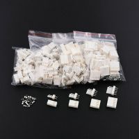 80Sets KF2510 Kit 2p 3p 4P 5P pin 2.54mm Pitch Terminal Housing Pin Header Connector Adaptor header Terminal Assortment Kit Set