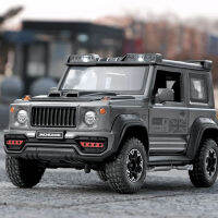 โมเดลรถโลหะผสม Suzuki Jimny,โมเดลขนาด1:18รถ Diecast เบาและเสียงประกอบของเล่นสำหรับเป็นของขวัญวันเกิดของเด็กผู้ชายคอลเลกชันรถ Kids Toys