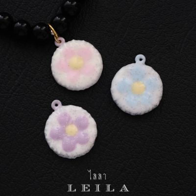 Leila Amulets ดอกสวรรค์ Baby Leila Collection 02 ห่วงห้อย (พร้อมกำไลหินฟรีตามรูป)