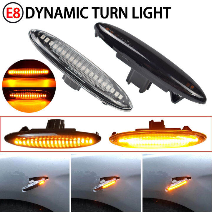 led-แบบไดนามิกด้านข้างไฟเลี้ยวสำหรับ-toyota-highlander-mark-x-camry-acv40-kluger-gsu-4-soarer-s18-crown-royal-saloon