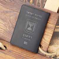 Genuine Leather Israel Passport Cover Travel Wallet Hebrew Passport Holder Uni