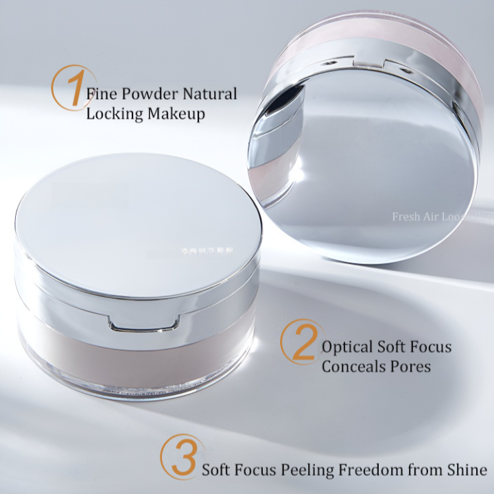 W Student Fixing Loose Powder Airy Long Lasting Concealer Loose Powder