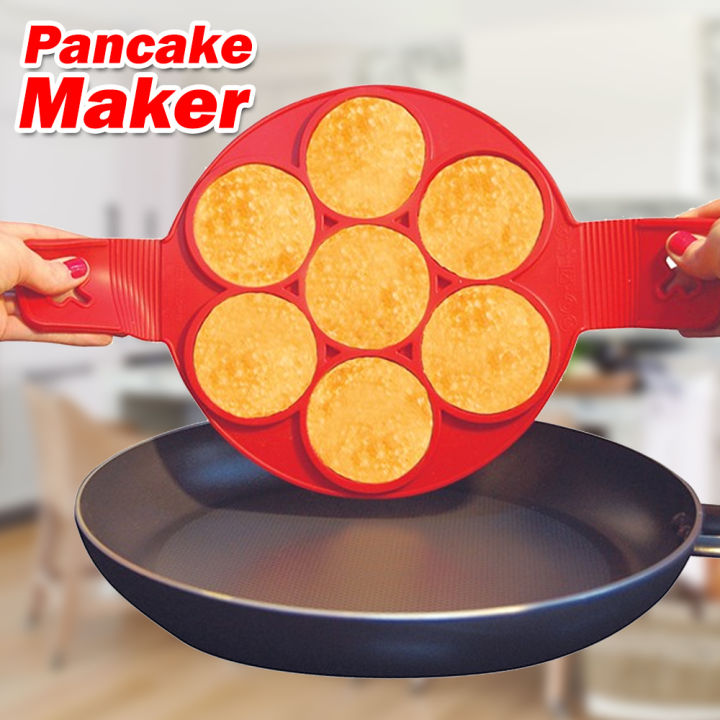 Breakfast Maker Flip Cooker Silicone Non Stick Fantastic Egg Pancake Omelet  RiXD