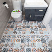 【YY】Self-adhesive floor wallpaper bathroom waterproof stickers 3d wallpaper floor tiles bedroom kitchen floor non-slip wall stickers