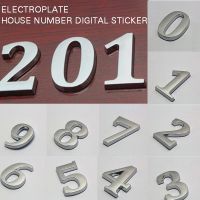 【LZ】☑๑  0-9 House Number Sign Self Adhesive Address Digit Sticker Plate Numeral Door Plaque for Home Hotel PRE