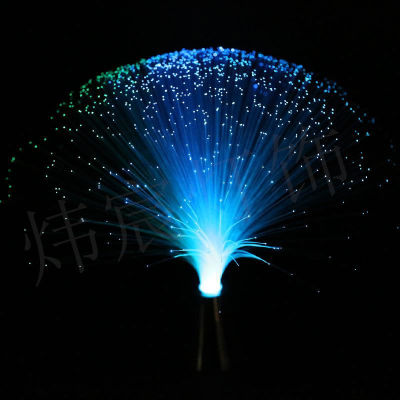 Light Holiday Night Centerpiece Interior Lamp LED Optic Fiber