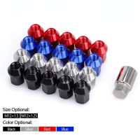 35mm Car Anti-theft 6061 Aluminum Alloy Wheel Lock Nuts Length M12*1.5 M12*1.25 Jdm Aftermarket Lug Nuts Nails  Screws Fasteners