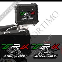 ☽┅❆ Top Side Panniers Aluminium Stickers Decal Trunk Luggage Cases Adventure For Benelli TRK251 TRK 251 2018 2019 2020 2021