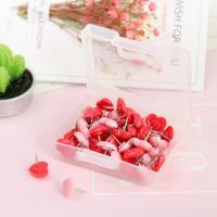 50 Pcs Strong Message Board Pins  High Strength Safety Heart Thumbtacks  Stainless Paper Heart Thumbtacks Clips Pins Tacks