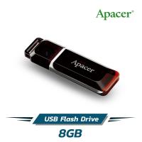 Apacer USB Flash Drive USB 2.0 AH321 8GB - Red แท้ 100%