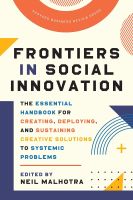 หนังสืออังกฤษ Frontiers In Social Innovation: The Essential Handbook For Creating, Deploying,