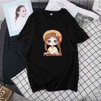 เสื้อยืดแขนสั้นพร้อมส่ง 10สี ลายการ์ตูน ขายดีตามเทรนต์ ลายน่ารัก สีสันสดใส่น่ารัก ใส่ได้ทั้งหญิงและชาย (S-3XL) ***ปลีก-ส่ง***BK-358