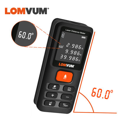 LOMVUM Laser Distance Meter Digital Rangefinder 70m 50m 100m 120m Laser Distance Ruler Range Finder Measurement Tool