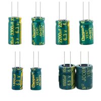 New Product 6.3V DIP High Frequency Aluminum Electrolytic Capacitor 1500Uf 1800Uf 2200Uf 2700Uf 3300Uf 3900Uf