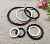 【2023】6-20pcs Whiteblack Plastic O Ring Inner Dia.2-7.5cm Apparel Garments Shoes Backpack Outdoor Bag Parts DIY Accessory