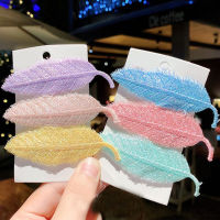 1Pc Creative Leaf Shape กิ๊ฟติดผมแฟชั่น Gradient Leaf Barrette ผมกิ๊บกิ๊ฟติดผมคลิปปิ่นปักผมสำหรับผู้หญิงเครื่องประดับผม