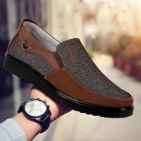 The new mens shoes in summer old Beijing cloth shoes wholesale mens lightweight and comfortable casual shoes cross-border big yards mens shoes