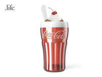 Zoku แก้วทำน้ำแข็งเกล็ดหิมะ Coca-Cola Red Slush/Shake Maker by dotlife