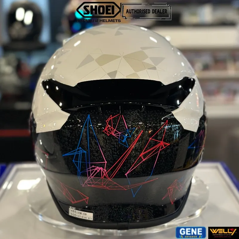 SHOEI NXR2 (Z-8) ORIGAMI TC 5 White Black Top Performance Sport