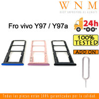 สำหรับ VIVO Y97/ V11ซิมการ์ดถาดสำหรับ VIVO Y97A/V11i Sim ช่องเสียบบัตรผู้ถือกระเป๋าเก็บบัตร Reader ช่อง SD อะไหล่อะแดปเตอร์ Part