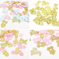 【YP】 Glitter Gold Pink Small Wedding Baby Shower Birthday Table Decorations Supplies