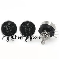 10pcs 100 NEW RV24YN20F B103 B502 RV24YN 2W 5K 10K Type D Half Shaft Game Machine Rotary Carbon Film Potentiometer