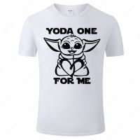 2021 New Summer Cotton Tee Yoda Printed T Shirt Men Short Sleeve T-Shirt Male Fashion Cool Streetwear Clothing J13 S-4XL-5XL-6XL