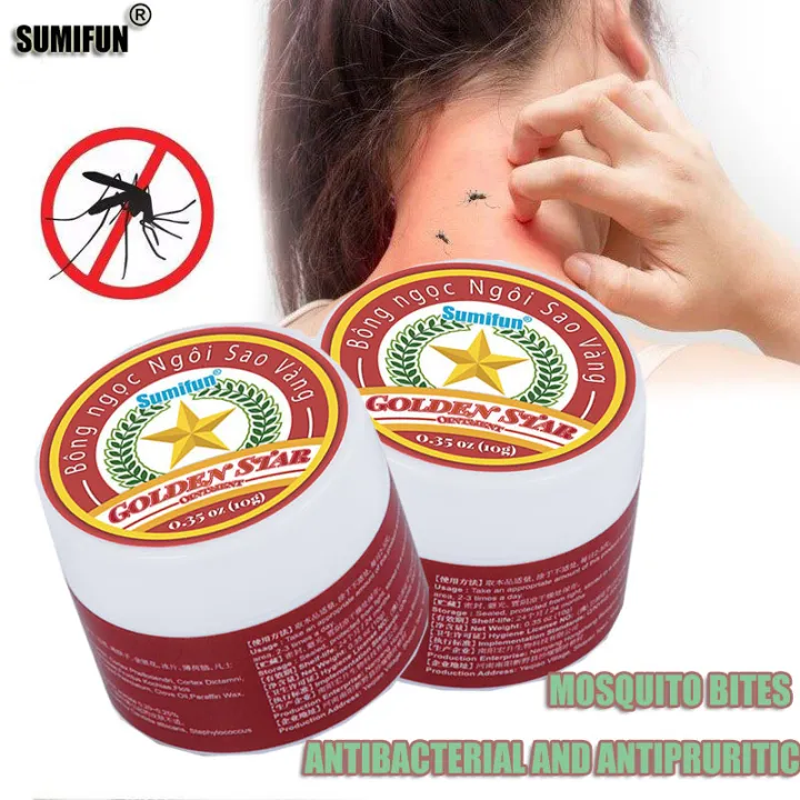 Sumifun After Bite Mosquito Bite Relief antipruritic， Detumescence Ointment anti itch cream， for