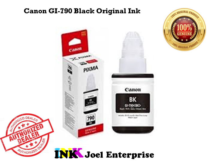 Canon GI-790 Black Pixma Genuine Ink Bottle | Lazada PH