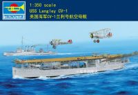 ทรัมเป็ตเตอร์05631 1/350 USS Langley CV-1ชุดประกอบโมเดลพลาสติก-TR05631