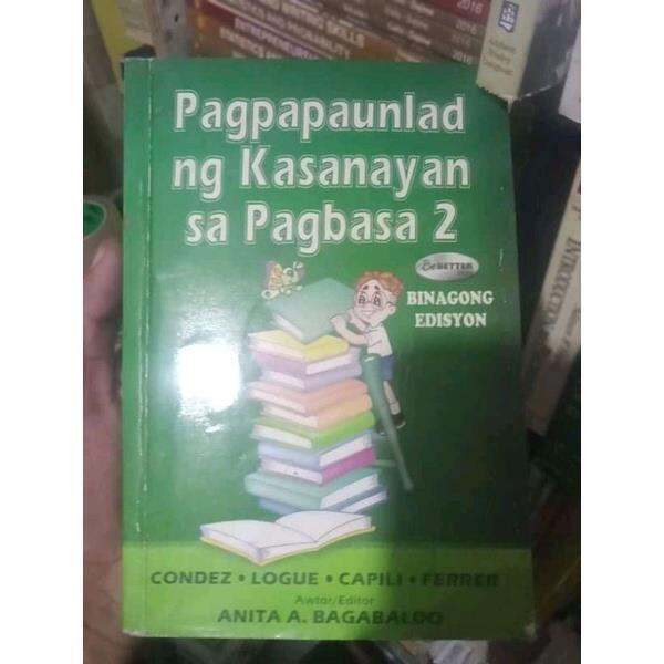 PAGPAPAUNLAD NG KASANAYAN SA PAGBASA 2 | Lazada PH