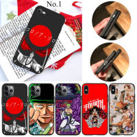 ZVZ29 Anime Zoro ONE PIECE อ่อนนุ่ม High Quality ซิลิโคน TPU Phone เคสโทรศัพท์ ปก หรับ iPhone 7 8 11 12 13 14 Pro XS Max SE X XR Plus SE