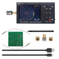 Handheld VNA SWR 6GHZ Vector Network Analyzer Reflectometer GS-320 23-6200Mhz for Nanovna Type,Touch Screen with RF DEMO Set