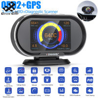 Circle Cool Kw206 2 In 1 Car Fault Scanner Obd2 Gps Digital Speedometer Hud Head Up Display Alarm Diagnostic Tool【cod】