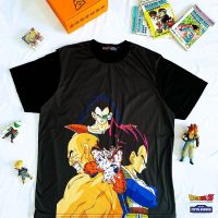 เสื้อยืด ลายการ์ตูน DragonBall Z ลิขสิทธิ์แท้จากญี่ปุ่น ดราก้อนบอล Group Collection Limited ลายกลุ่มลิมิเต็ด ใส่แท้เท่แน่นอน มีจำนวนจำกัด